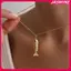JASMINE Mới Retro Cá Koi Cá Thời Trang Cá Tính Ánh Sáng Sang Trọng Thép Không Gỉ Mặt Dây Chuyền Nelace Cho Nữ Choker Phụ Kiện Unisex Đảng Quà Tặng JASMINE