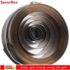 Đồng hồ SAVORBOX Lò xo chính, Chất liệu đồng Đồng hồ chống ăn mòn Lò xo, Đường kính chuyên nghiệp 4,9 cm Cơ khí Chuyển động Đồng hồ cơ Bảo trì đồng hồ cơ