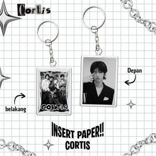 INSERT PAPER !! CORTIS /GANTUNGAN KUNCI CORTIS / KPOP IDOL INSERT PAPER CORTIS - MARTIN