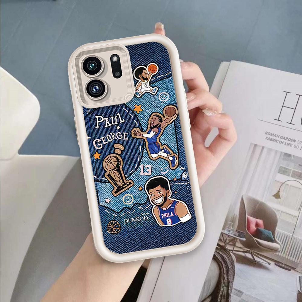 Ốp Lưng Cho OPPO A5X A6 A6X 4G 5G Hoạt Hình Silicon Mềm Đáng Yêu Vỏ Điện Thoại TPU Bóng Rổ Cà Ri Mắt Thiên Thần Ốp Lưng Chống Sốc