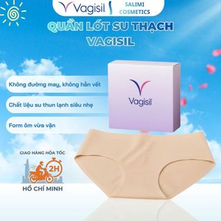 (Màu ngẫu nhiên) Quần lót đúc su Vagisil không đường may – Nhẹ tênh, êm ái, tôn dáng tự nhiên