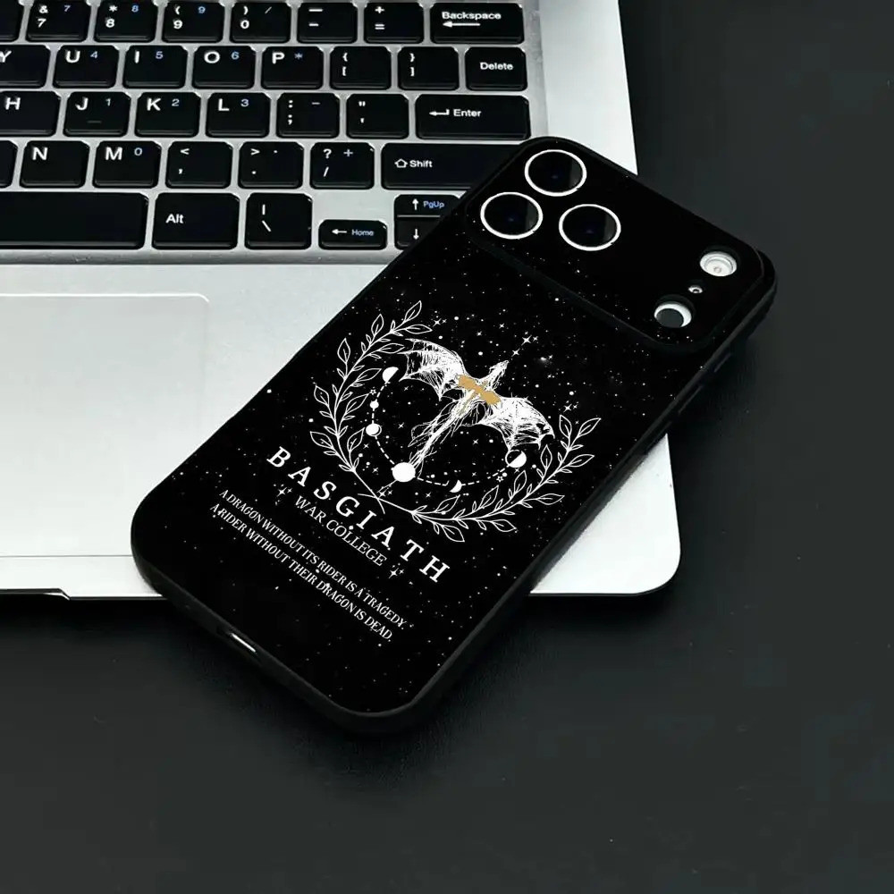 TP-1 Thứ Tư W-Wing Ốp Lưng Điện Thoại IPhone 17 16 15 14 13 12 11 Pro Max Plus Mini Đen Mờ Vỏ Mềm Funda