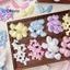 10 Chiếc Hoạt Hình Dễ Thương Cánh Nơ Ngôi Sao Thẻ Trang Trí Ngọt Ngào DIY Handmade Kẹp Tóc Phụ Kiện Quà Tặng DIY Chất Liệu May Đẹp