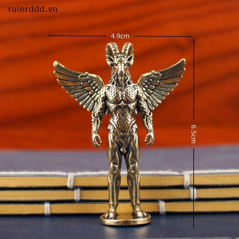 # ruierdd # Brass Devil Mini Nhân Vật Bộ Kim Loại Anime Sưu Tập Tượng Điêu Khắc Phong Cách Đồng Thau Cho Kệ Phòng Khách 5 Chiếc.