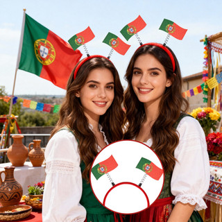 Meijiamo World Cup Trang trí Băng đô Người hâm mộ Đi vào Cổ vũ Trang phục Đạo cụ Ảnh Quốc kỳ Quốc huy Quốc gia Băng đô bóng đá NPC1