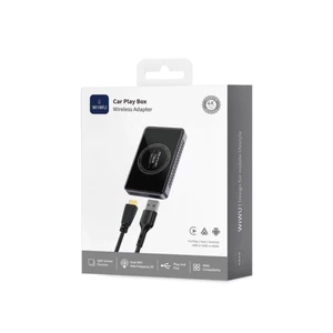 Hộp CarPlay Thông Minh WIWU WI-CP004 - Tích Hợp Android OS/CarPlay/Android Auto, Hỗ Trợ HDMI 4K, Giải Trí