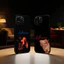 Ốp Điện Thoại TP-1 Band D-Deftones Cho iPhone17,16,15,14,13,12 Plus, Vỏ Đen Silicon Mềm Max