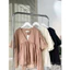 MIN TOP - Áo babydoll Tay Phồng Chất Tơ Tiểu Thư Mya House