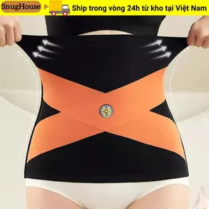 Thắt lưng SNUGHOUSE, Thắt lưng mỏng định hình cơ thể, Độ đàn hồi cao Bảo vệ thắt lưng thể thao Thể dục