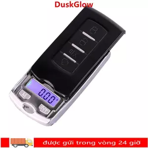 Cân trang sức DUSKGLOW Độ chính xác cao Màn hình có đèn nền Mini Cân bằng vàng Gram