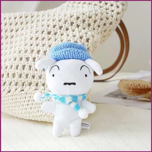 YT4 Crayon Shin-chan Nohara Shinnosuke Nohara Shiro Plushie Túi búp bê Cotton sang trọng dễ thương quyến rũ
