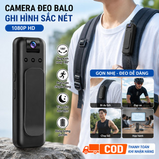 Camera Mini 1080P HD Ghi Hình Ban Đêm Hồng Ngoại Di Động Giám Sát Siêu Nhỏ Dễ Mang Theo