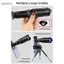 Guansfs Guansfs 40X Bộ ống kính tele cho điện thoại di động có kẹp + Giá đỡ Chân máy mini có thể mở rộng Màn trập từ xa để đi bộ, cắm trại, quan sát động vật hoang dã, trò chơi thể thao trên mặt trăng, xem buổi hòa nhạc IP tương thích