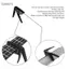 Guansfs Đàn Guitar Capo Dễ Dàng Chỉnh Đàn Ukulele Phát Hành Nhanh Ứng Dụng Rộng Rãi Chắc Chắn Sửa ABS Cho Đàn Banjo