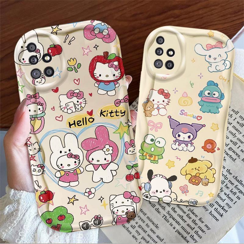 Thích hợp cho Samsung A51 A515F A71 A715F A31 4G 3D Girls Soft TPU Vỏ điện thoại chống sốc khủng long dễ thương