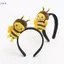 Băng đô tóc hình ong SAIA Bee Doll, băng đô sang trọng dễ thương, băng đô rửa mặt hoạt hình ngộ nghĩnh mềm mại cho nữ và bé gái