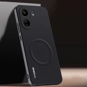 Dành cho Xiaomi Poco C65 Vỏ mềm da PU có họa tiết từ tính dập nổi thân thiện với da