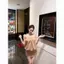 Pure Desire Style Red Polka Dot Tube Top Dress Nữ Mùa hè Hot Girl Tính khí Váy hông Ôm hơn Nhìn đẹp Trượt tuyết quây