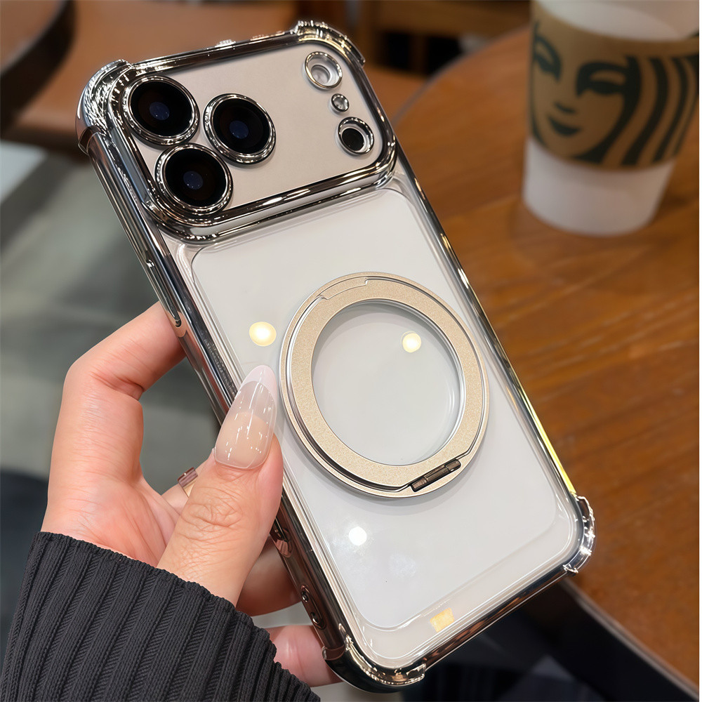 Ốp điện thoại chống rơi khung kim loại cho iphone 17 Pro Max 16 13 14 15 Pro Max Vỏ có Camera Bảo vệ toàn diện Vỏ chống sốc Vỏ cứng bảo vệ điện thoại