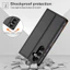 Dành Cho Samsung Galaxy S26 Ultra S25 FE S24 S23 S22 A57 A37 Kinh Doanh Sang Trọng Da PU Flip Case Khe Cắm Thẻ Đứng Vỏ Từ Tính