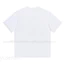 Áo Thun Đôi Cotton Nặng, Cổ Tròn, Màu Xanh Ngụy Trang In Chữ Tay Ngắn