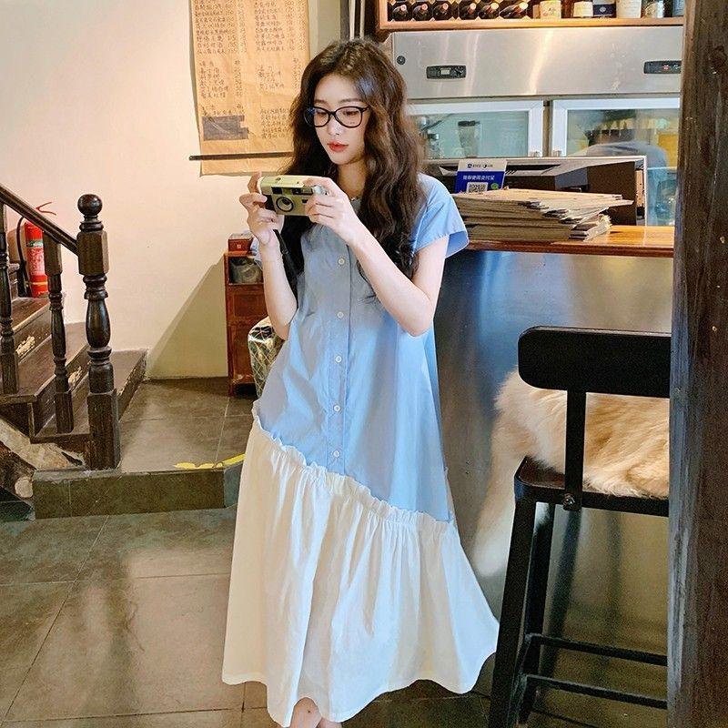 Đầm sơ mi phong cách Hàn Quốc mùa hè - Thiết kế mới lạ ngọt ngào
