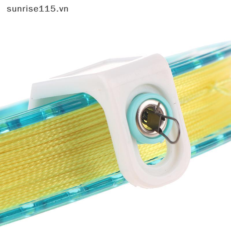 SRVN 1 Miếng Ngoài Trời Tròn Màu Xanh Cầm Cho Fying Diều 100-400M Diều Cuộn Dây Bánh Xe Lửa Dây Tay Cầm Bay Dụng Cụ Dây Xoắn.