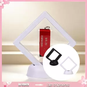 YOI Gói 30 hộp acrylic trong suốt bảo quản trang sức như vòng cổ và bông tai