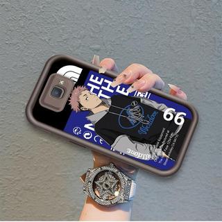 Ốp Lưng Cho Samsung J7 Prime Hoạt Hình Silicone Bé Gái Mềm Ốp lưng TPU Jujutsu Kaisen Anime Mắt Thiên Thần Chống Sốc Ốp Lưng