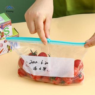 ELBBKG 20 Chiếc Bọc Nhựa Túi Đựng Thực Phẩm Túi Bảo Quản Có Thể Tái Sử Dụng Tủ Đông Sandwich Niêm Phong Túi Bếp Tủ Lạnh Bảo Quản Thực Phẩm Mới
