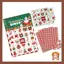 Li Festive Group Bingo Game 34 Thẻ 24 Người Chơi Dung Tích Tiệc Ngày Lễ Bộ Giấy