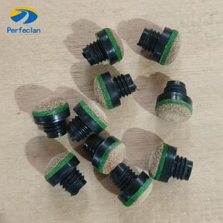 Perfectlan - Bộ 10 Miếng Đầu Que Bi-a Thay Thế, Chất Liệu PP Nhẹ, Phù Hợp Người Hâm Mộ Bida