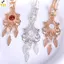 Phụ kiện tóc cô dâu hình học vintage, dây buộc tóc hoa, phù hợp dự tiệc cưới mới