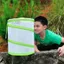 Lồng môi trường sống côn trùng DARON, Vỏ lưới có thể gập lại Lồng môi trường sống bướm, Vỏ bướm Vải lưới Thiết kế có thể gập lại Nắp dây kéo Lồng côn trùng cầm tay