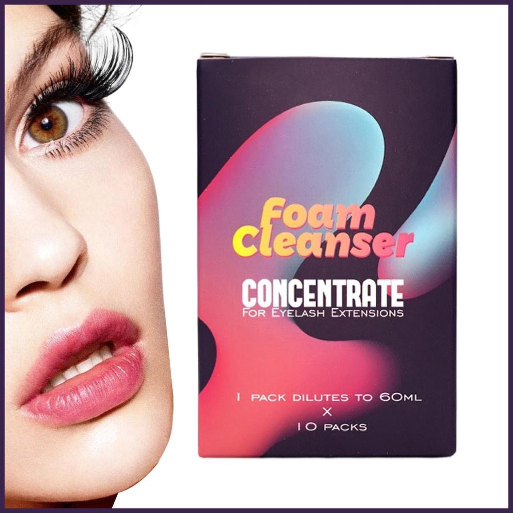Sữa Rửa Mặt Nối Mi 1: 60 Lash Bath Cô Đặc Làm Sạch Sâu Tạo Bọt Lash Dầu Chống Kích Ứng ewoekvn