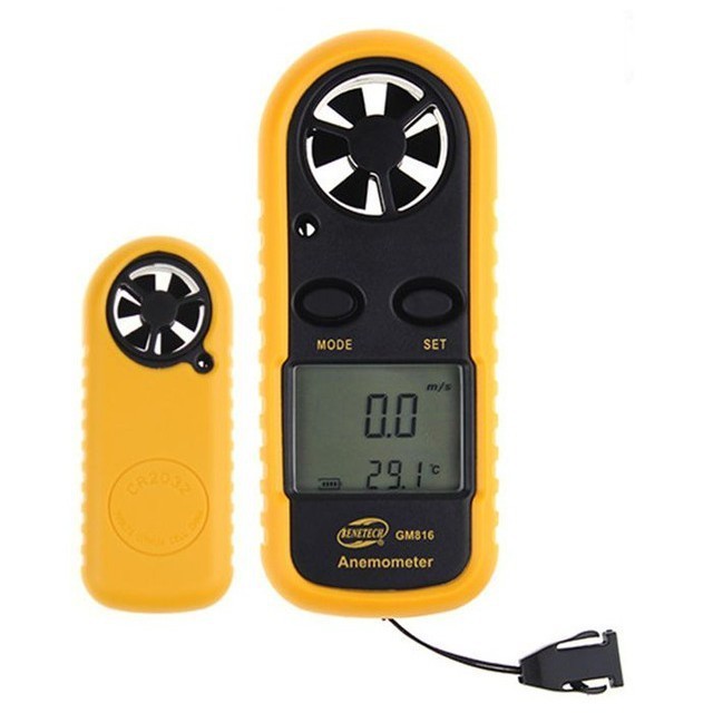 MDG- Máy Đo Tốc Độ Gió 𝗕𝗲𝗻𝗲𝘁𝗲𝗰𝗵 GM816 Đo 0~30m/s