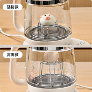 Giá hấp Mini bằng thép không gỉ 316L, Chân đế ba chân phẳng, Cấp thực phẩm chống vi khuẩn, Đường kính ngoài 7,2cm, Tương thích với Nồi cơm điện, Nồi chiên không khí, Nồi sữa A50