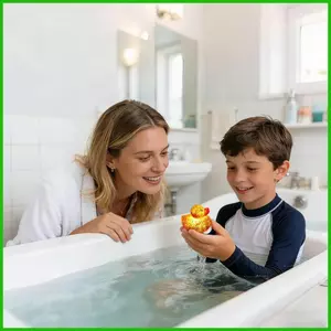 Đồ chơi tắm trẻ em Chơi nước Cảm giác Vui nhộn Phục hồi chậm Hình vịt Đồ chơi tắm trẻ em cho trẻ mẫu giáo Bể bơi trẻ em saixit2vn