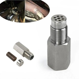 Bộ chuyển đổi cảm biến oxy Thép không gỉ M18x1.5 Sợi lọc Kiểm tra đèn động cơ Sửa ống xả ô tô