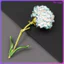 Phụ kiện Boutonniere Trang trí dễ thương Trâm cài hoa hợp kim Hoa nhân tạo kevga