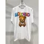 Áo thun cổ tròn unisex Oversized với họa tiết bóng bay nhiều màu, phong cách Hàn Quốc