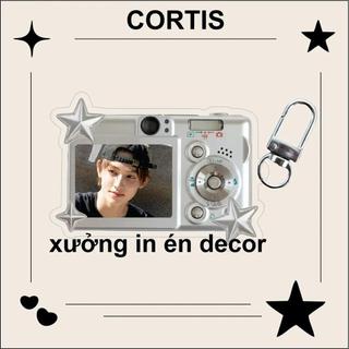 Móc khoá hình ảnh camera cortis Martin , James , Juhoon , Seonghyeon và Keonho Xưởng in Én decor