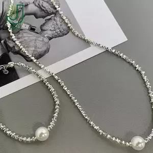 Chuỗi ngọc trai hình học thiết kế Châu Âu và Châu Mỹ, xu hướng cá tính cho nữ