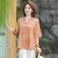 Áo thun nữ tay ngắn Jacquard, phong cách thời trang Trung Quốc, phù hợp mặc mùa hè