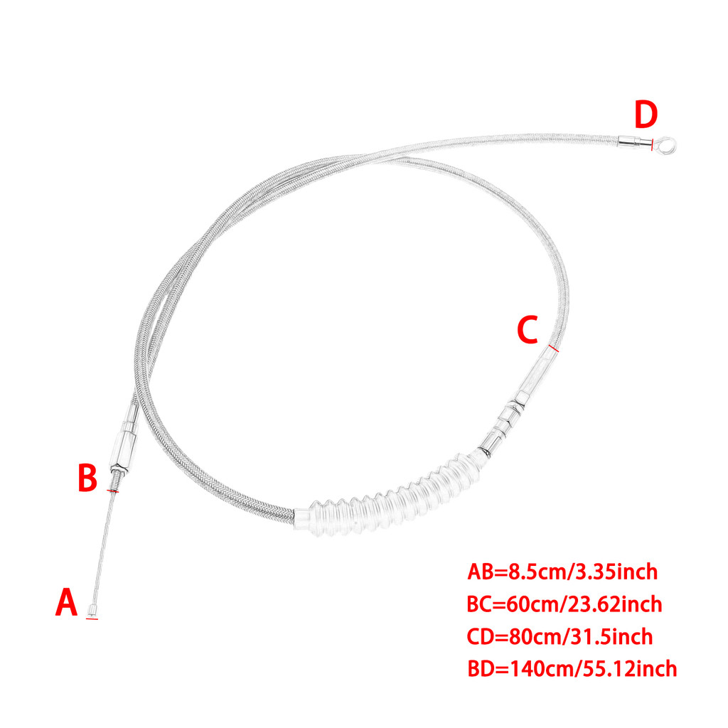 Phụ tùng xe máy Dây cáp ly hợp cho Sportste XL883 XL1200 2002 -2010 2011 2012 2013 2014
