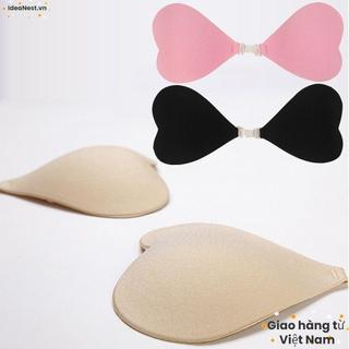 Áo ngực dính IDEANEST miếng dán ngực hình trái tim, chống rơi, phù hợp cho ngực nhỏ, sử dụng hàng ngày và váy cưới