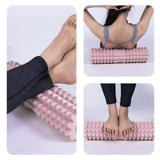 Con lăn xốp yoga EVA - massage thư giãn, giảm đau lưng