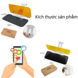Lái xe ban đêm Chống chói Kính ô tô UV Block Bảo vệ mắt Ngày ống kính ban đêm Lái xe an toàn