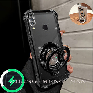 Thích hợp cho ốp điện thoại Vivo Y11 Y12 Y15 Y17 Y19 Di động có dây đeo vỏ mềm chống rơi TPU 0045