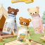 Giao hàng trong ngày Cốc nước Rilakkuma Trường học sinh chuyên dụng tritan có giá trị cao Dung tích lớn có thể giữ nước sôi Chai nước di động mùa hè